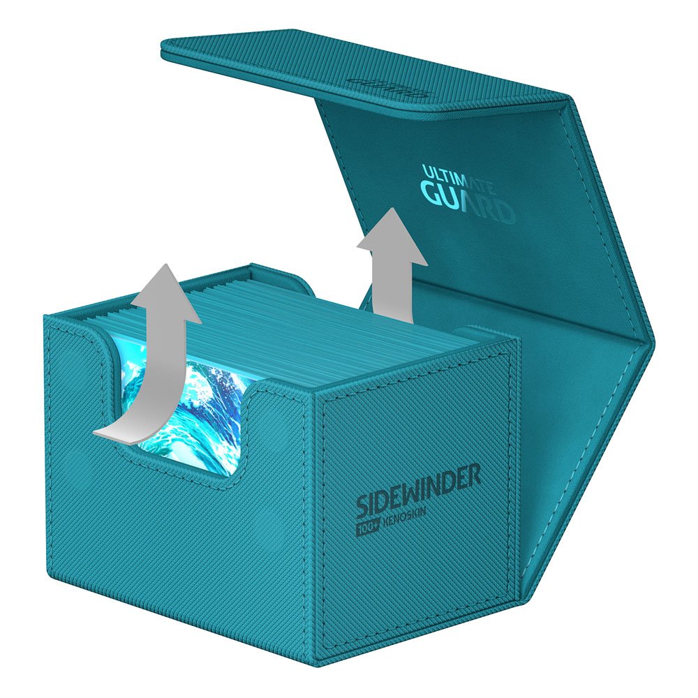 Ultimate Guard Sidewinder 100+ XenoSkin Monocolor Gasolina Azul