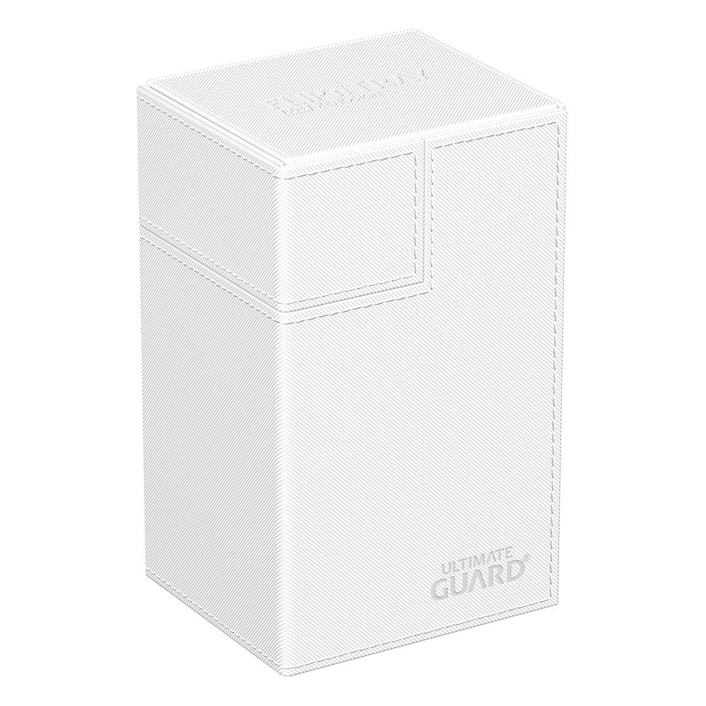 Ultimate Guard Flip`n`Tray 80+ XenoSkin Monocolor Blanco