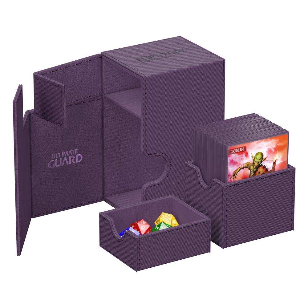 Ultimate Guard Flip`n`Tray 80+ XenoSkin Monocolor Violeta