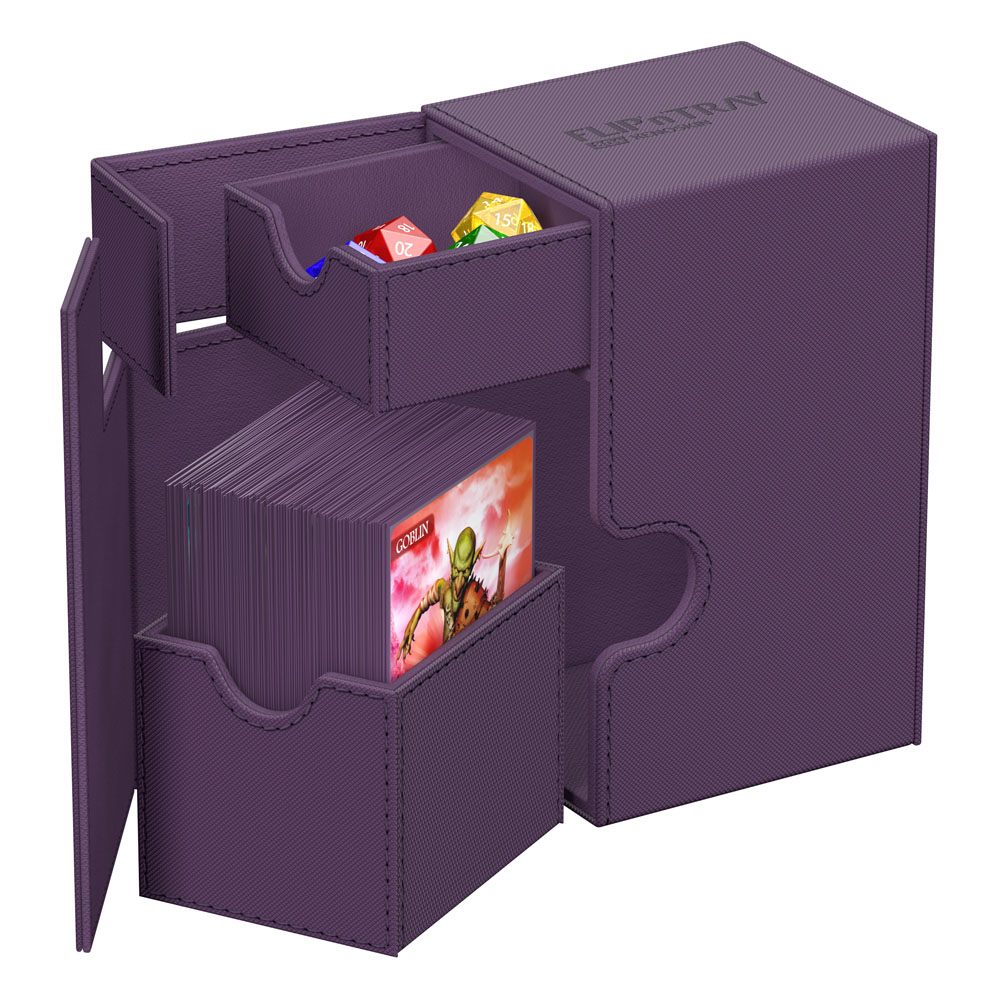 Ultimate Guard Flip`n`Tray 80+ XenoSkin Monocolor Violeta