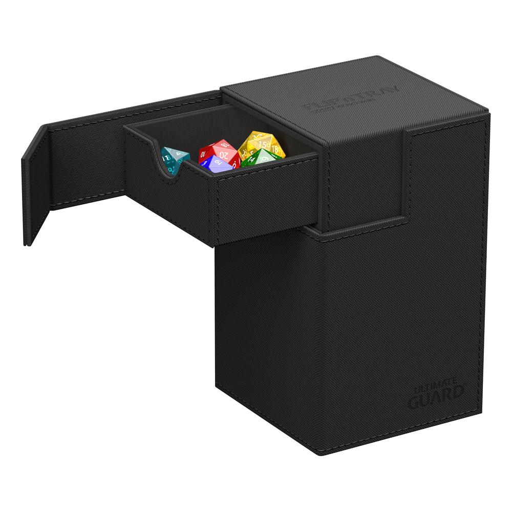 Ultimate Guard Flip`n`Tray 100+ XenoSkin Monocolor Negro