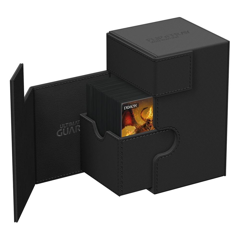 Ultimate Guard Flip`n`Tray 100+ XenoSkin Monocolor Negro