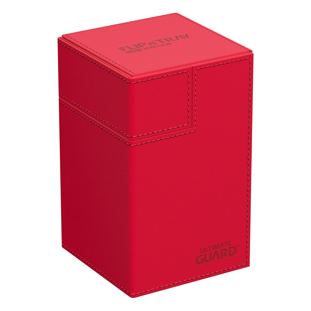 Ultimate Guard Flip`n`Tray 100+ XenoSkin Monocolor Rojo