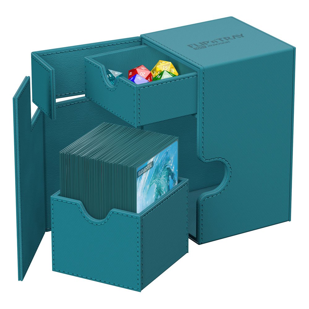 Ultimate Guard Flip`n`Tray 100+ XenoSkin Monocolor Gasolina Azul