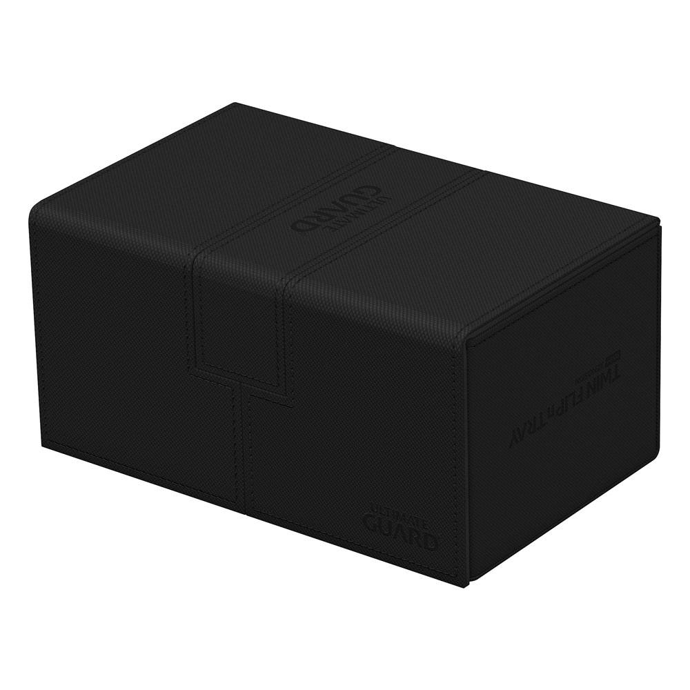 Ultimate Guard Twin Flip`n`Tray 160+ XenoSkin Monocolor Negro