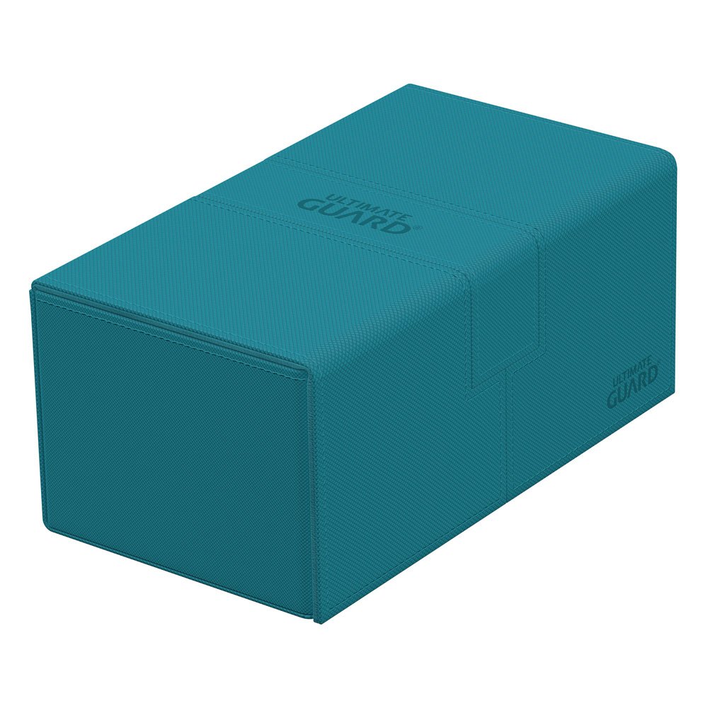 Ultimate Guard Twin Flip`n`Tray 200+ XenoSkin Monocolor Gasolina Azul Frikytopia