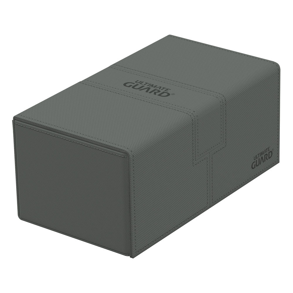 Ultimate Guard Twin Flip`n`Tray 200+ XenoSkin Monocolor Gris