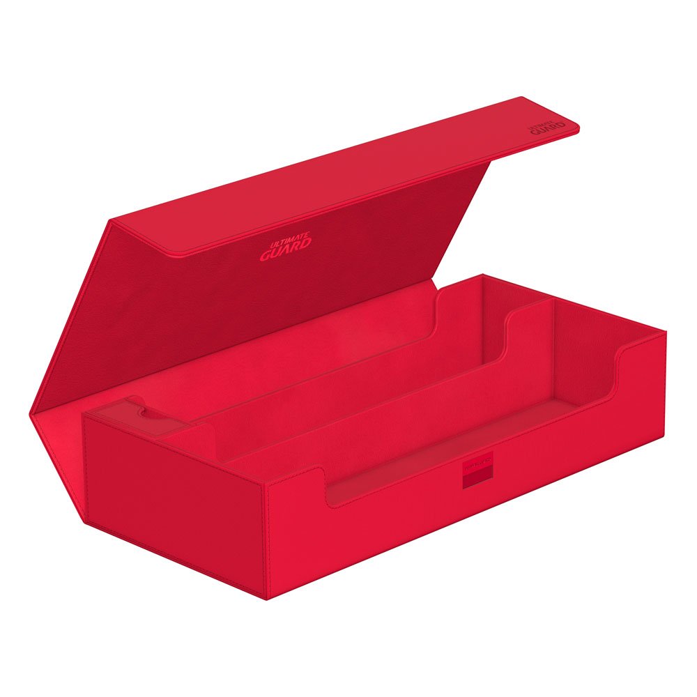 Ultimate Guard Superhive 550+ XenoSkin Monocolor Rojo