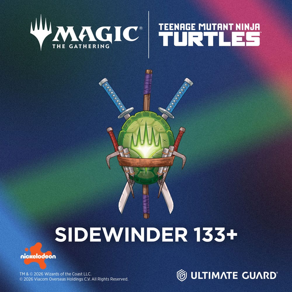 Ultimate Guard Sidewinder 133+ Xenoskin Magic: The Gathering | Teenage Mutant Ninja Turtles - Sewer Walls