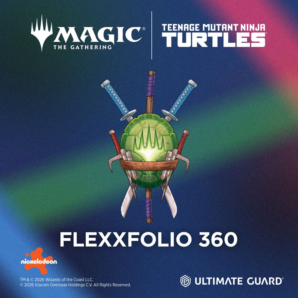 Ultimate Guard Flexxfolio 360 Magic: The Gathering | Teenage Mutant Ninja Turtles - Forest Frikytopia
