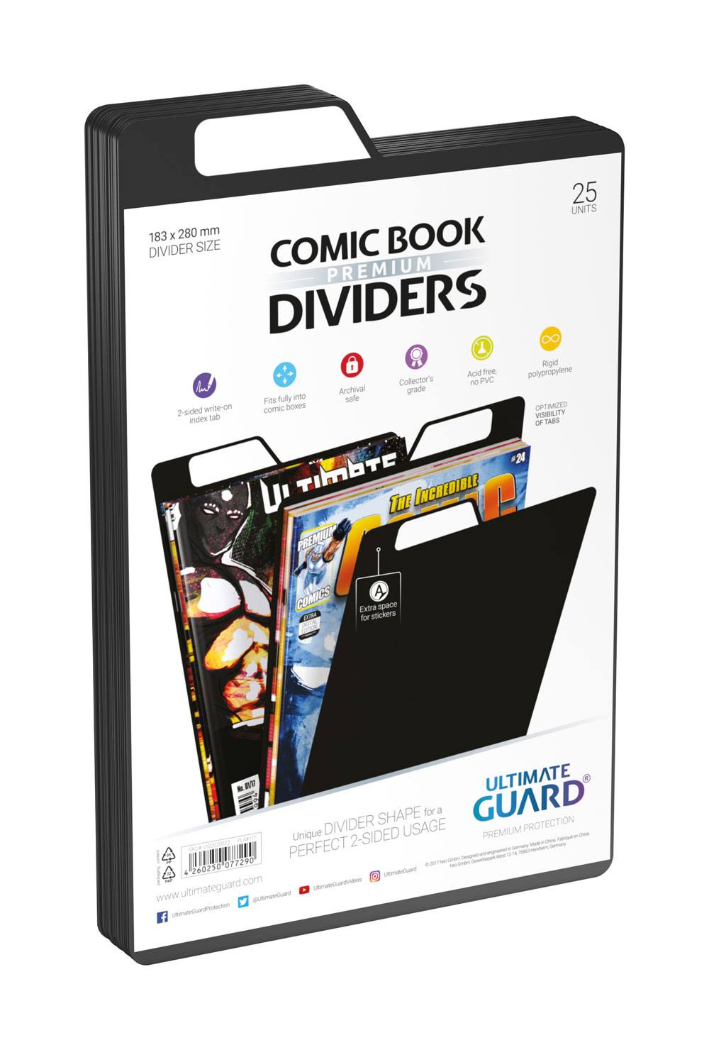 Ultimate Guard Premium Comic Book Dividers Separadores v1 Frikytopia