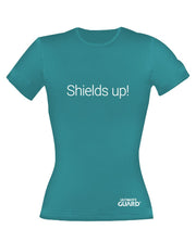Ultimate Guard Camiseta Chica Shields Up! Gasolina Azul
