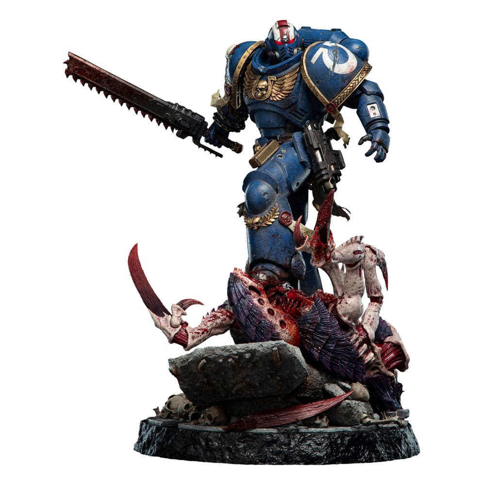 Warhammer 40,000: Space Marine 2 Estatua 1/6 Lieutenant Titus Battleline Edition 63 cm Frikytopia