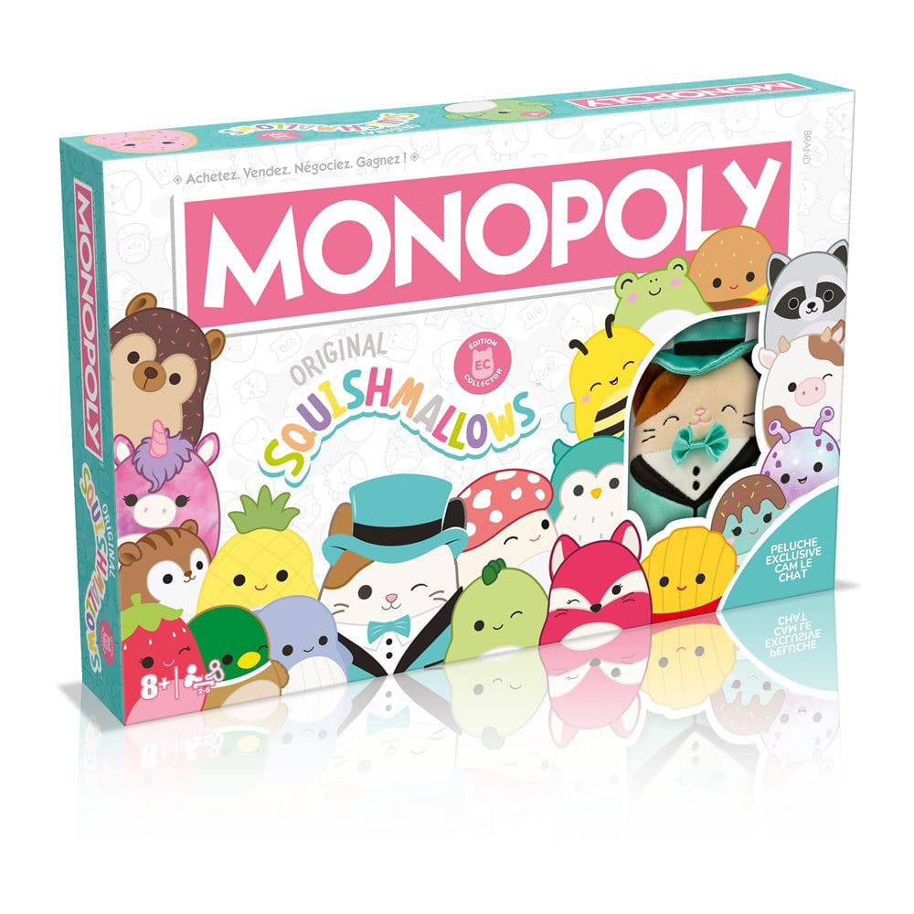 Squishmallows Monopoly Squishmallows *French Version* Frikytopia