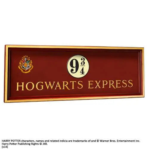 HP HOGWARTS 9 3/4 SIGN Frikytopia