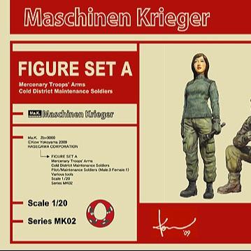 MASCHINEN KRIEGER MERCENARY TROOPS ARMS COLD DISTRICT SET AT 1/20 MK Frikytopia