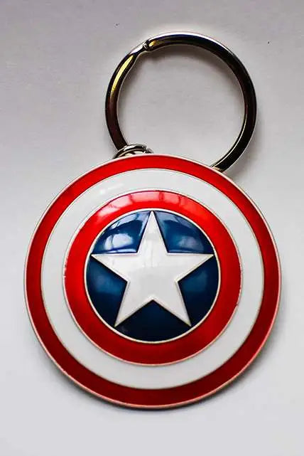 Marvel Comics Llavero metálico Captain America Shield