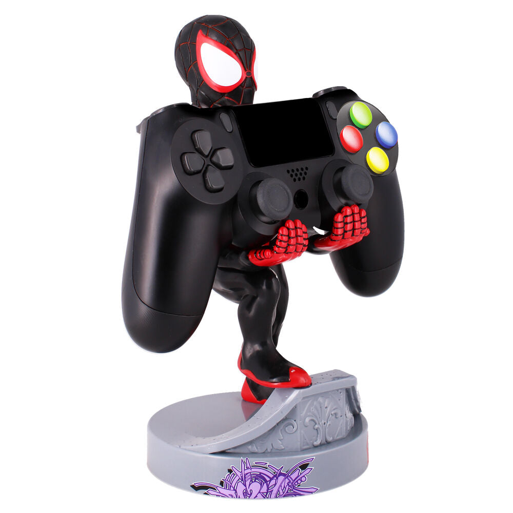 Spider-Man Soporte Cably Guys Miles Morales 20 cm