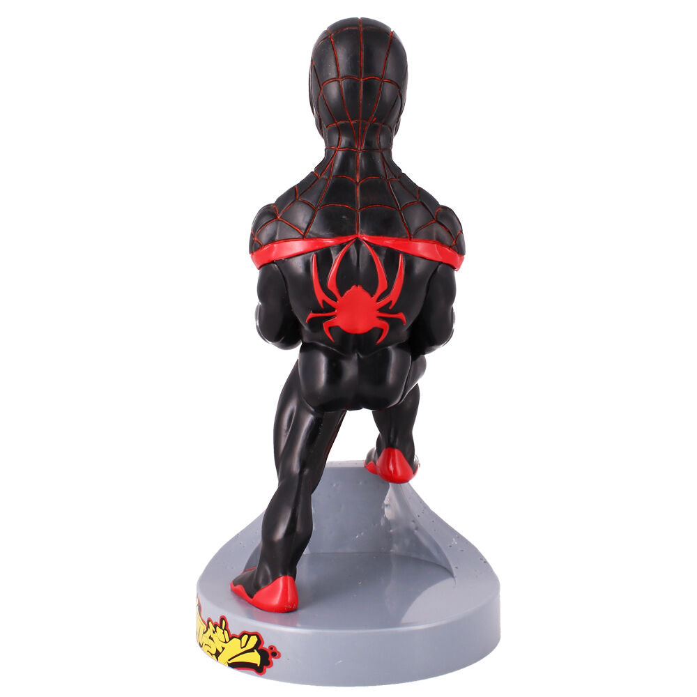 Spider-Man Soporte Cably Guys Miles Morales 20 cm