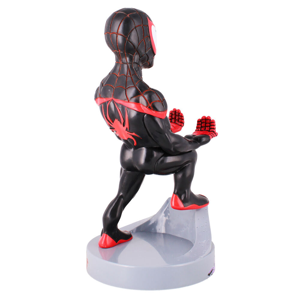 Spider-Man Soporte Cably Guys Miles Morales 20 cm