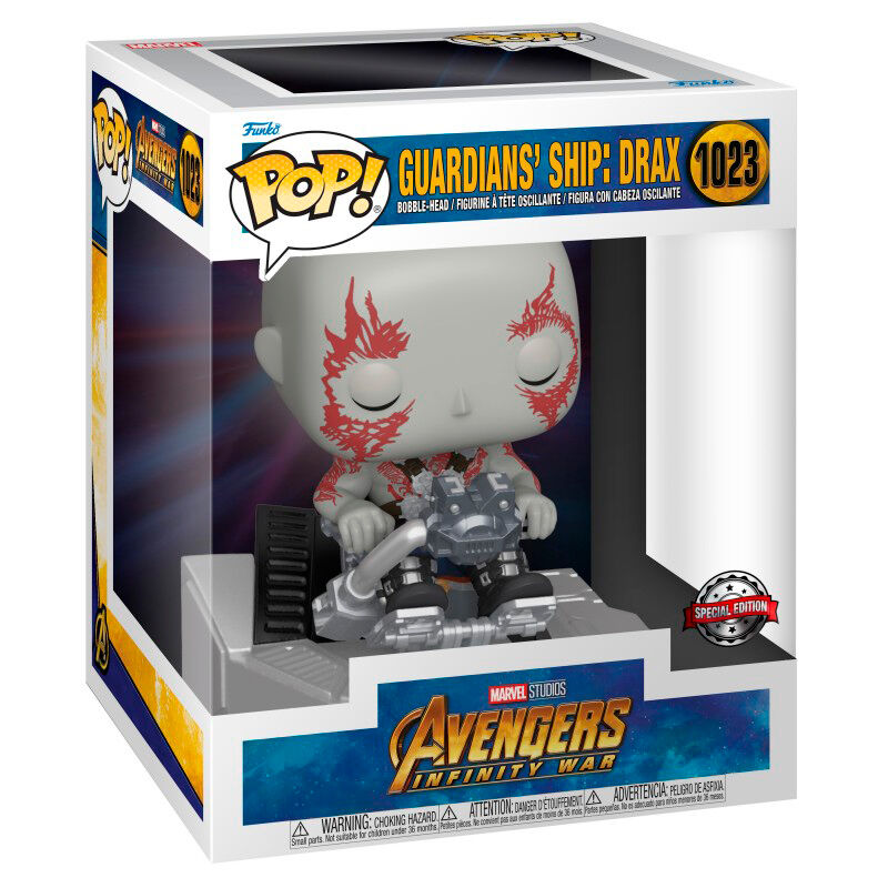 Funko pop deluxe marvel guardianes de la galaxia drax 63209