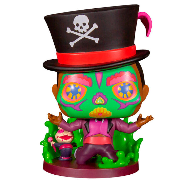 Funko pop disney villanos tiana y el sapo sugar skull facilier base es Frikytopia