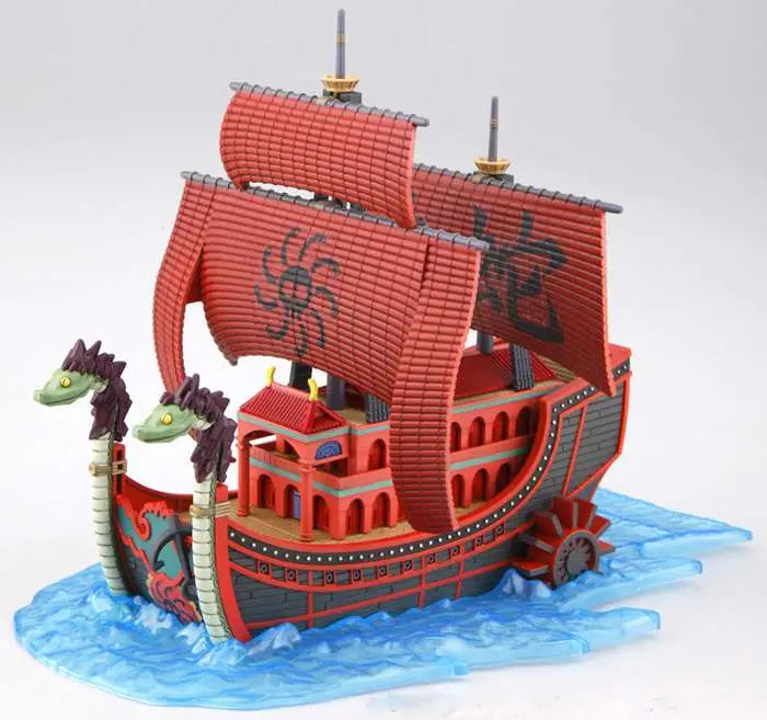 Figura Model Kit Nine Snake Kuja Pirate Ship One Piece 15cm