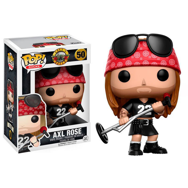Figura POP Rocks Guns Roses Axl Rose Frikytopia