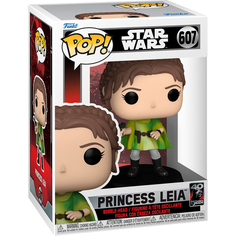 Funko pop star wars retorno del jedi 40 aniversario princesa leia 7074 Frikytopia