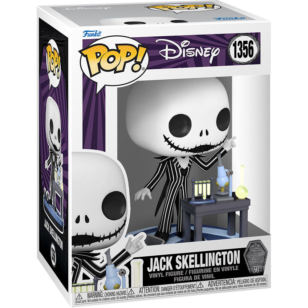 Figura POP Disney Pesadilla Antes de Navidad 30th Anniversary Jack Skell Frikytopia