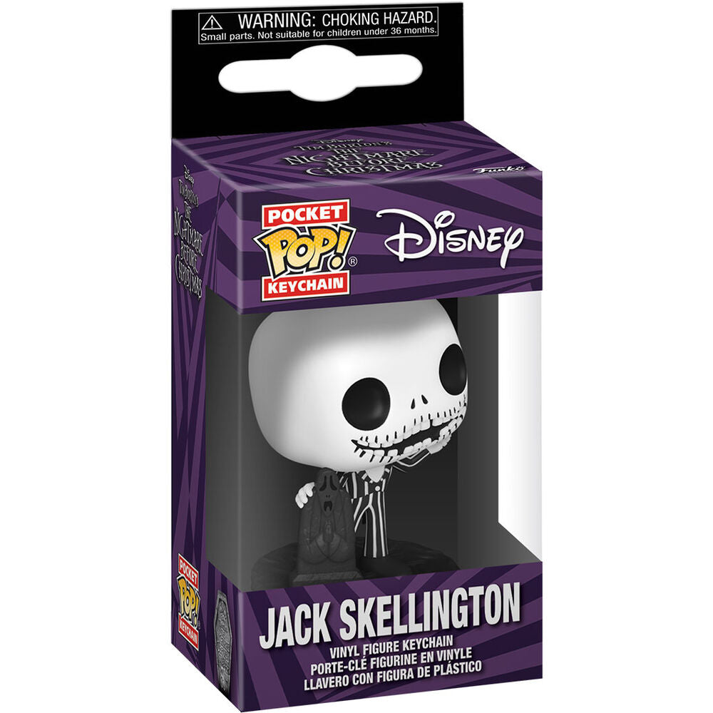 Llavero Pocket POP Disney Pesadilla Antes de Navidad 30th Anniversary Ja Frikytopia