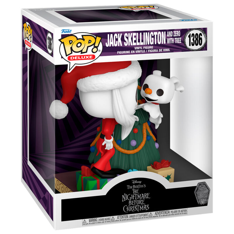 Pesadilla antes de Navidad 30th POP! Deluxe Vinyl Figura Jack & Frikytopia