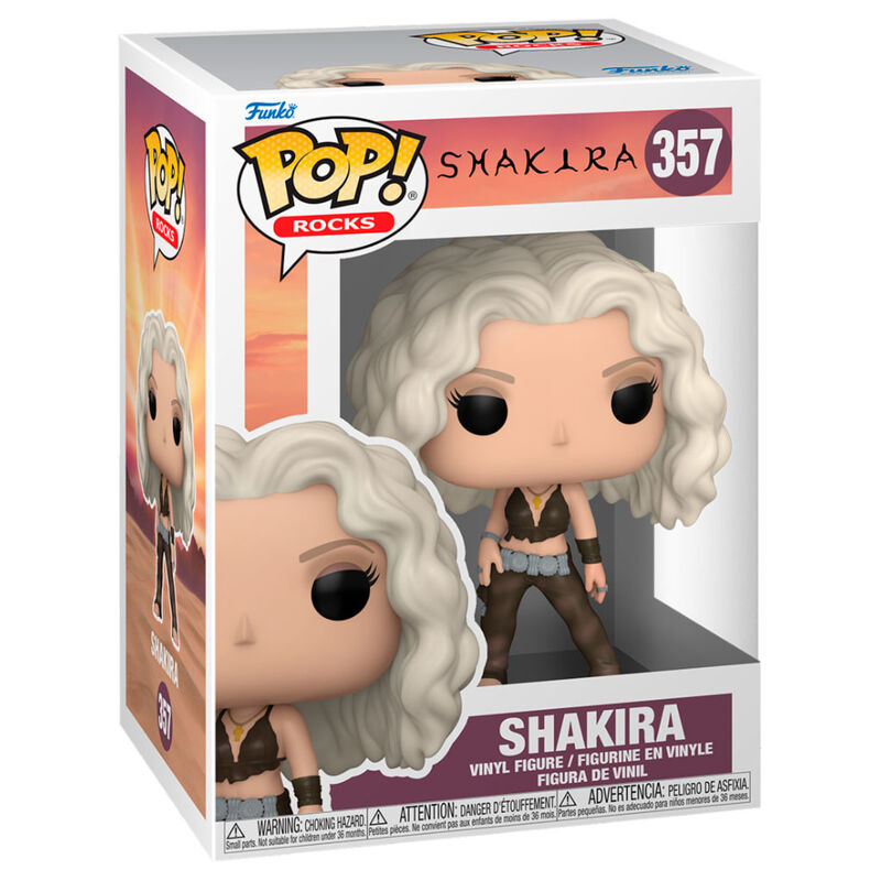 Shakira POP! Rocks Vinyl Figura Wherever/Whenever 9 cm