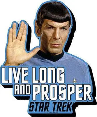 STAR TREK SPOCK QUOTE Imán Frikytopia