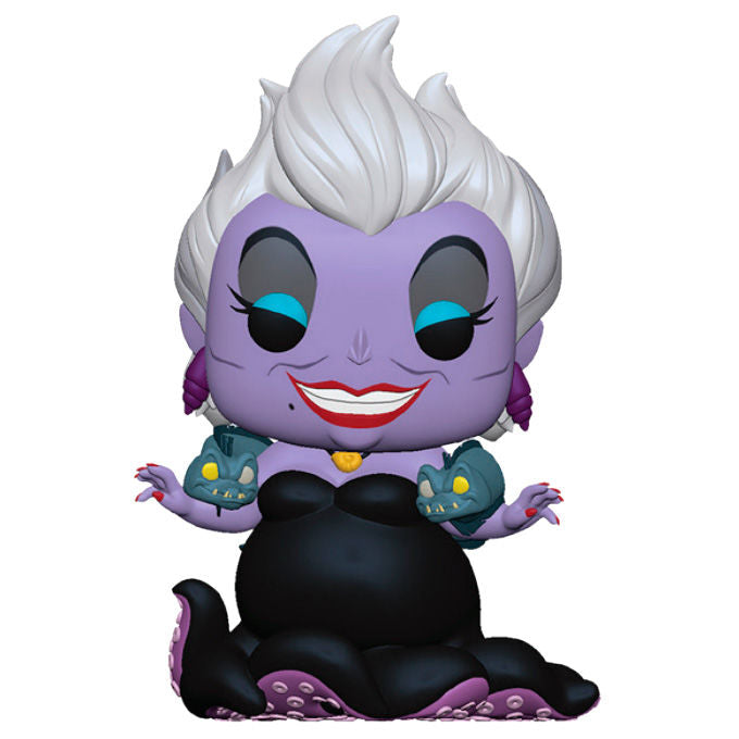 La Sirenita POP! Disney Vinyl Figura Ursula w/ Eels 9 cm Frikytopia
