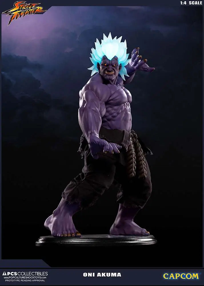 STREET FIGHTER ONI AKUMA 1/4 Estatua Frikytopia