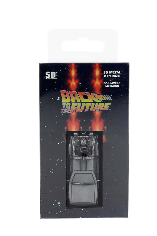 Llavero 3D metal Delorean Regreso al Futuro