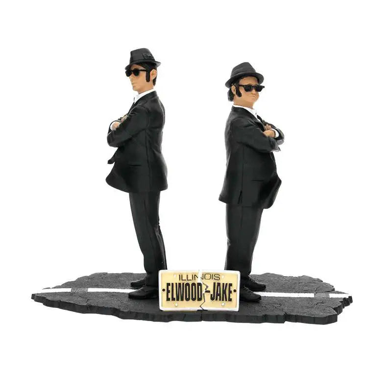 Blister 2 Figuras Jake And Elwood Blues Brothers 18 cm