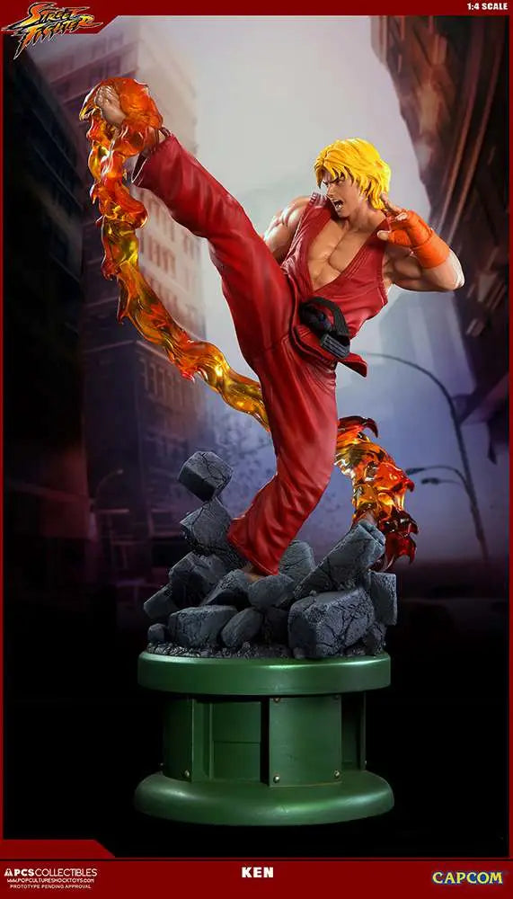 STREET FIGHTER 5 KEN 1/4 ULTRA Estatua Frikytopia