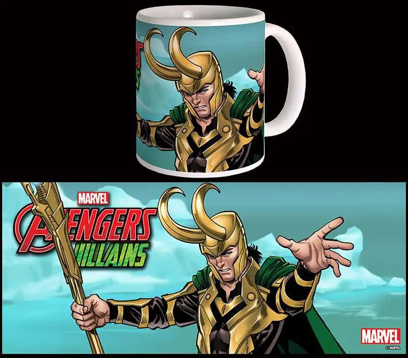 AVENGERS VILLAINS LOKI Taza