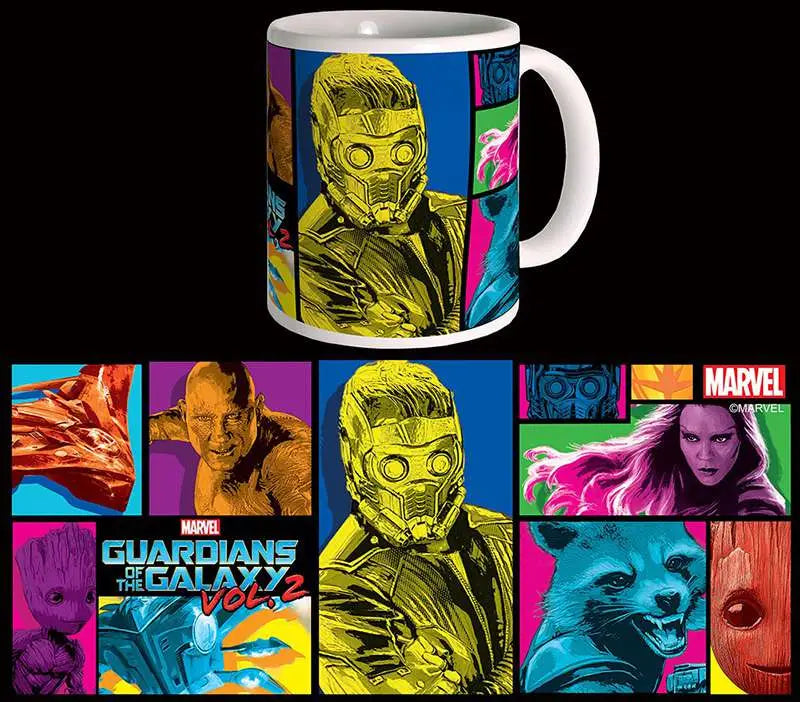 GOTG VOL.2 COLORS Taza Frikytopia