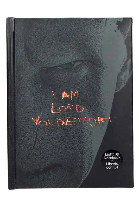 HP LORD VOLDEMORT Libreta W/LIGHT