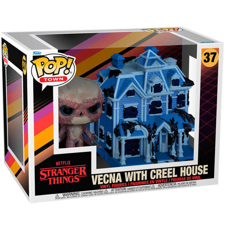 Funko pop town stranger things season 4 creel house con vecna 72133