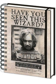 HARRY POTTER SIRIUS WANTED Libreta
