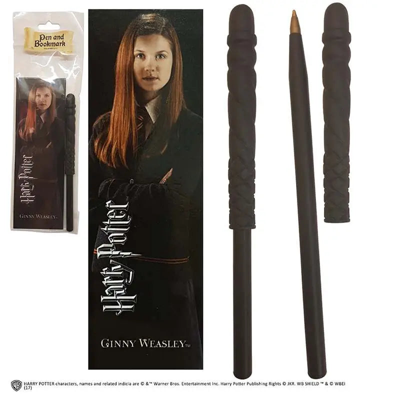 HP GINNY WAND Bolígrafo AND BOOKMARK