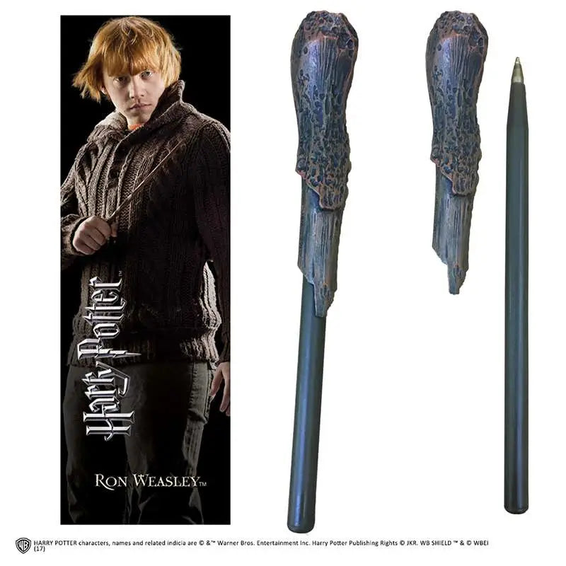 HP RON WEASLEY WAND Bolígrafo AND BOOKMARK Frikytopia