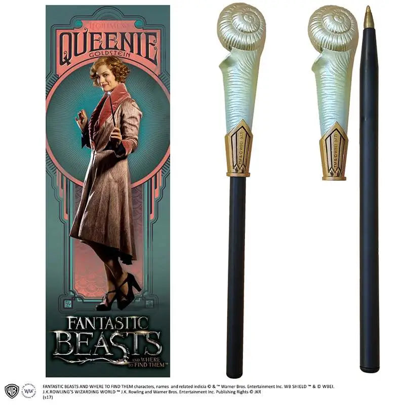 FB QUEENIE WAND Bolígrafo AND BOOKMARK