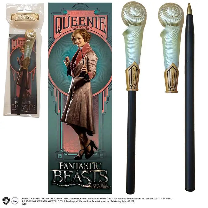 FB QUEENIE WAND Bolígrafo AND BOOKMARK