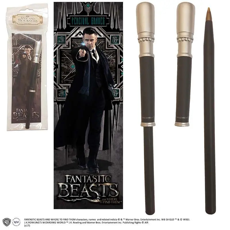 FB PERCIVAL GRAVES Bolígrafo AND BOOKMARK