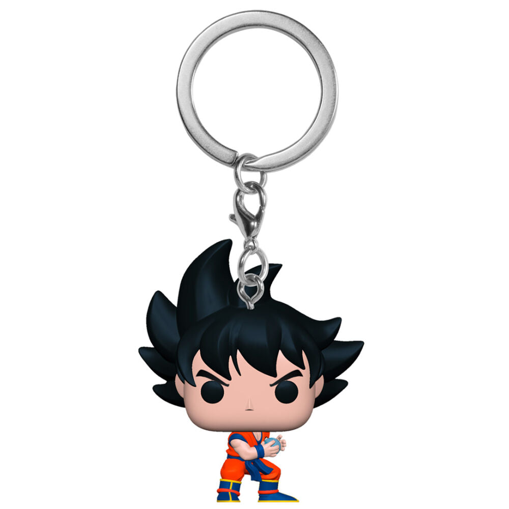 Porta-chaves Pocket POP Dragon Ball Z Goku with Kamehameha Frikytopia